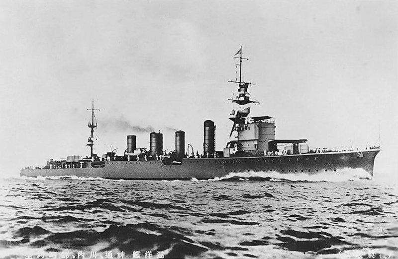 Легкий крейсер IJN Sendai