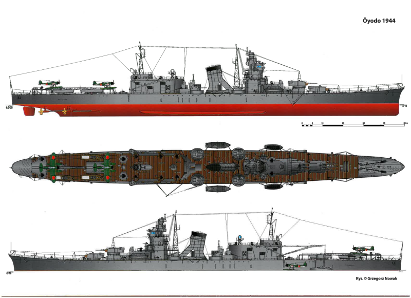 Японский тяжелый крейсер Takao
