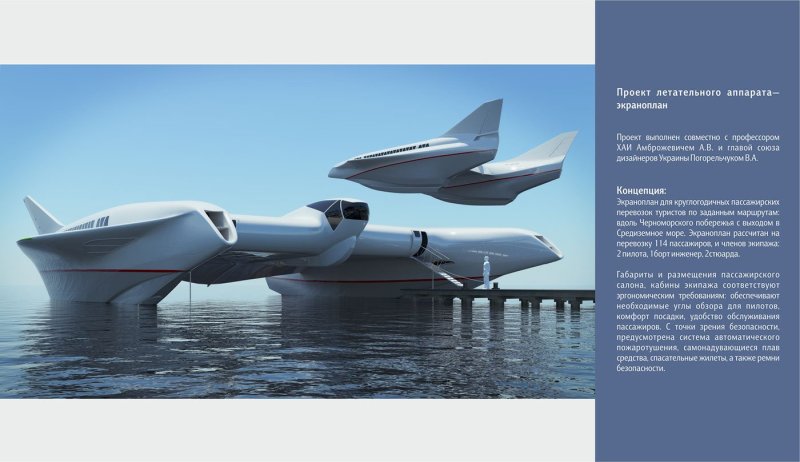 Экраноплан а-050 «Чайка»