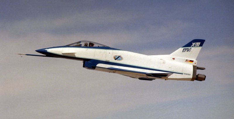 Rockwell x-31 Deflector
