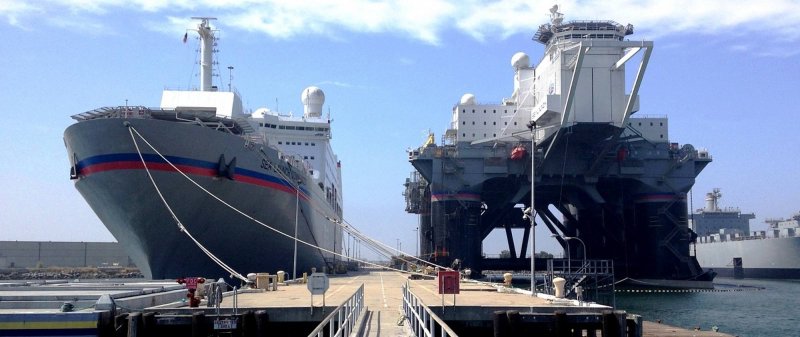 Платформа морской старт Славянка