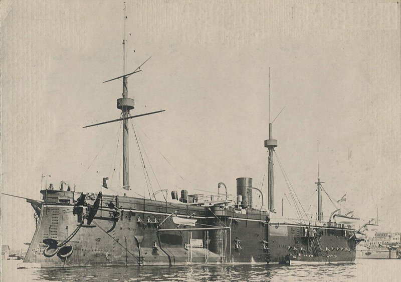 Броненосец Kronprinz Erzherzog Rudolf