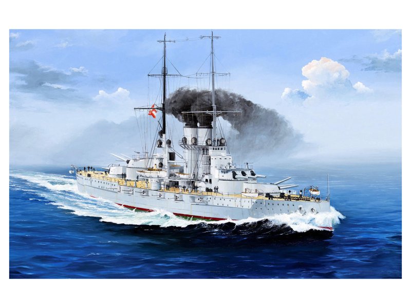 Trumpeter 05365 линкор Szent Istvan 1/350