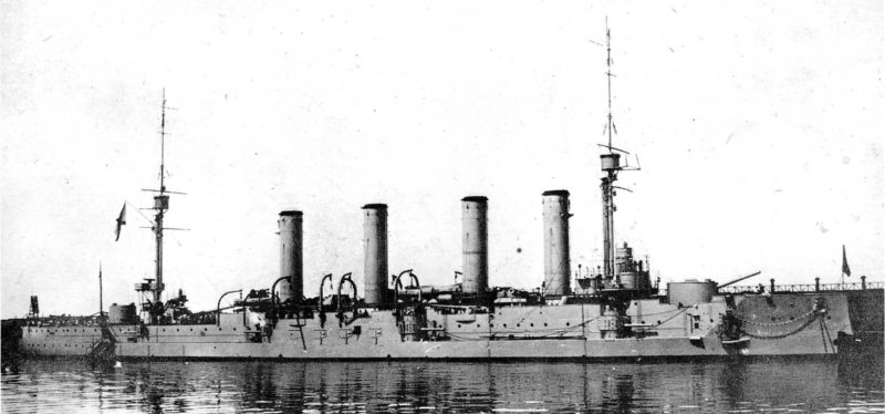 Паллада крейсер 1907