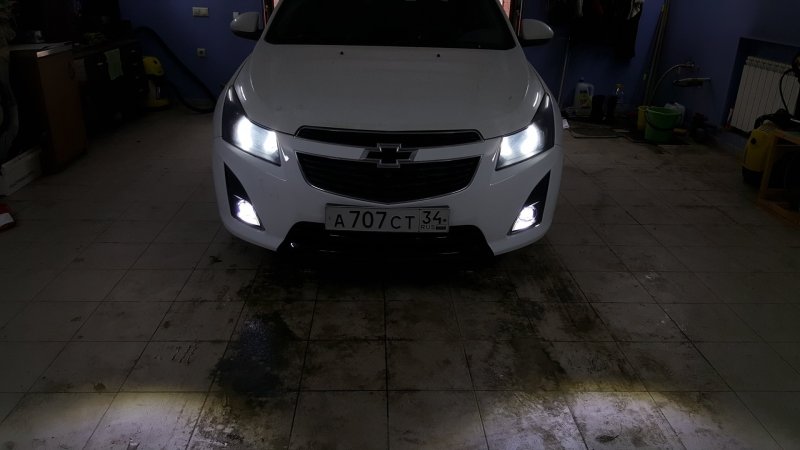 Led ПТФ Шевроле Круз
