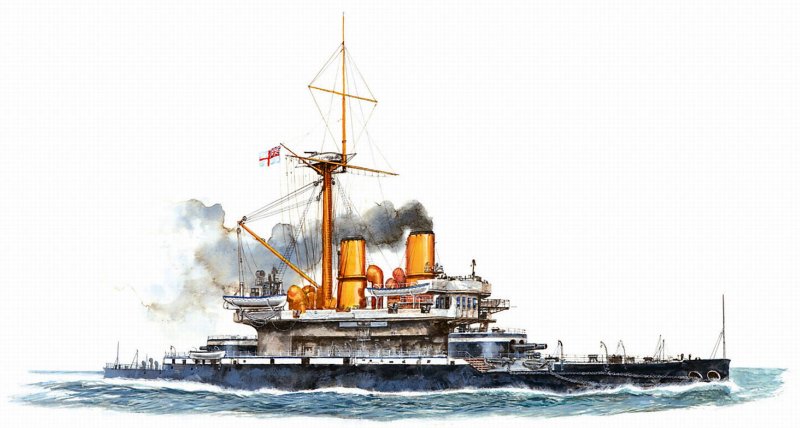 Броненосец HMS Devastation