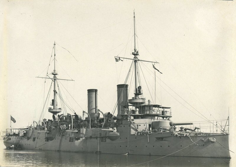 Броненосные крейсера Кардинал Сиснерос 1896 год