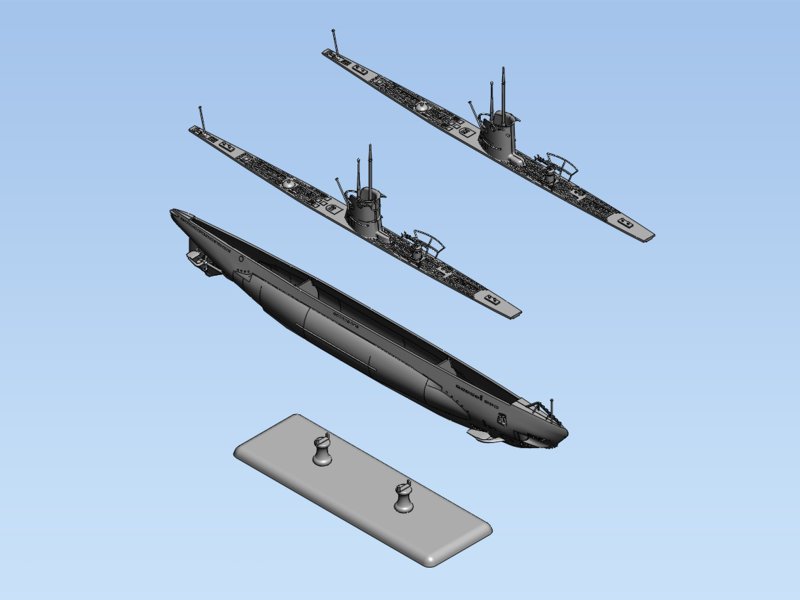 S.009 U-Boat Type IIB (1939) - Германская подводная лодка ICM
