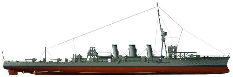 Крейсер Аретьюза 1914