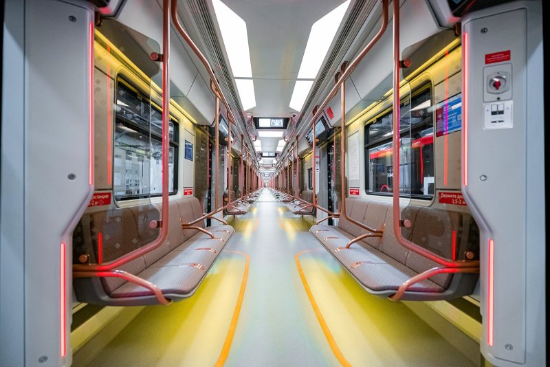 Метровагонмаш вагоны метро Москва 2020