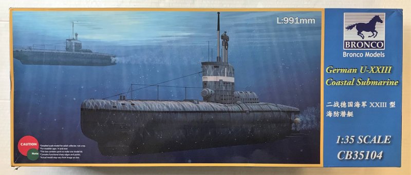 German Type XXIII U-Boat