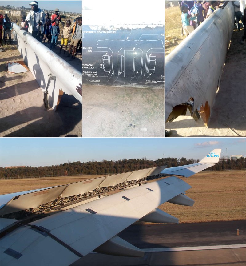 Боинг 747 крыло