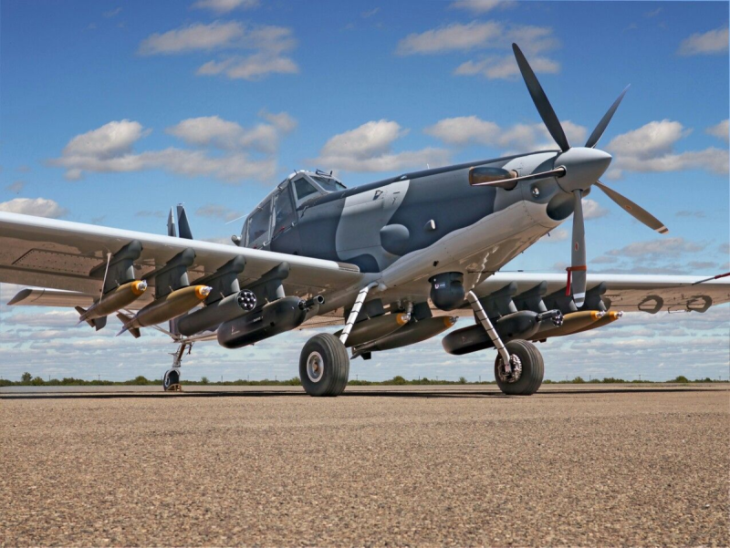 Самолет Air tractor at-802u