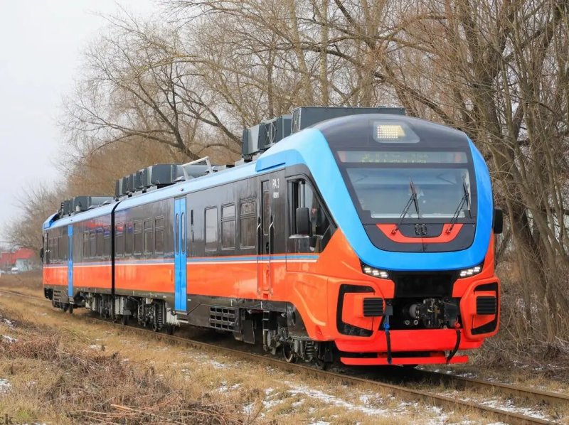 Рельсовый автобус ра-3 Орлан