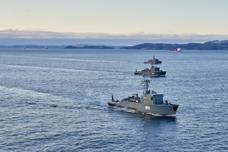 Баренцево море учения военных
