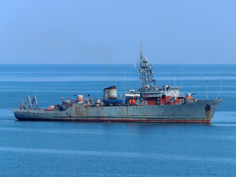 Морской тральщик Ковровец