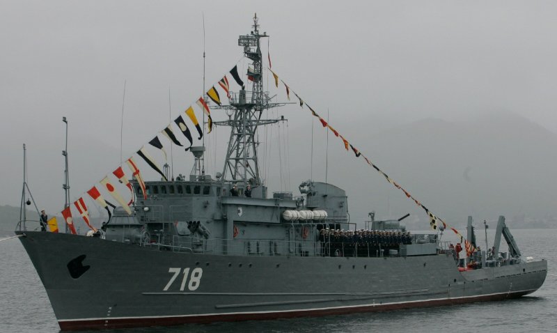 Морской тральщик проекта 266мэ
