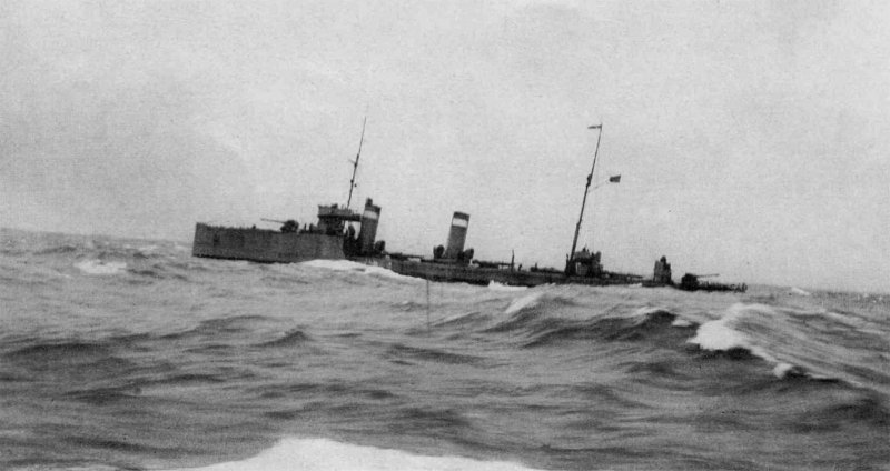 Миноносец охотник 1917