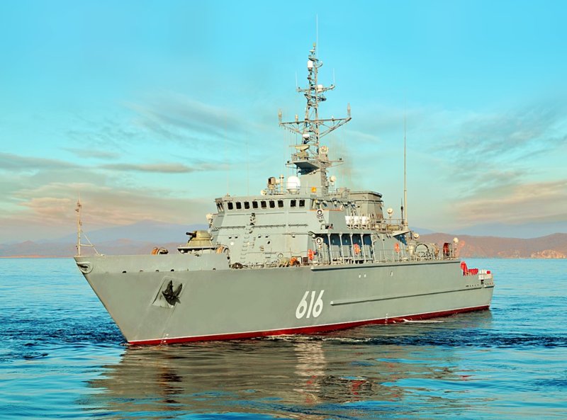 Морской тральщик Яков Баляев