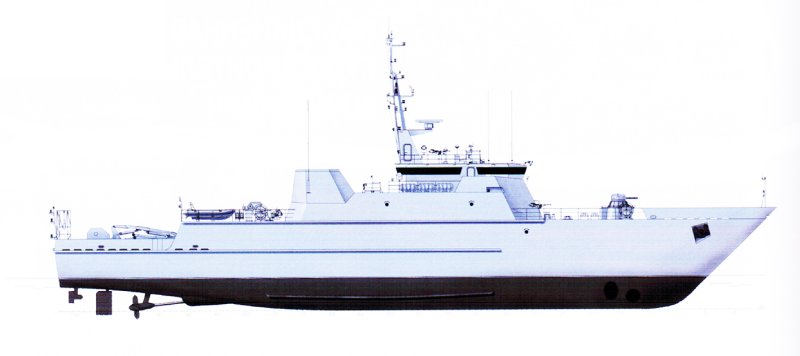Тральщик 12700 александрит