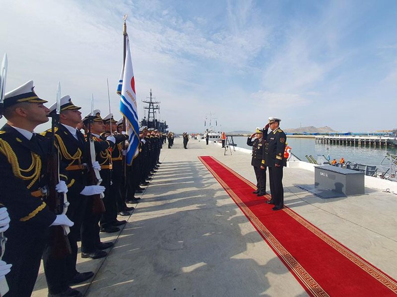 Подводники на параде