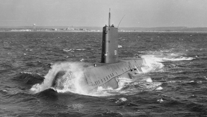 Первая в мире атомная подводная лодка «Наутилус»