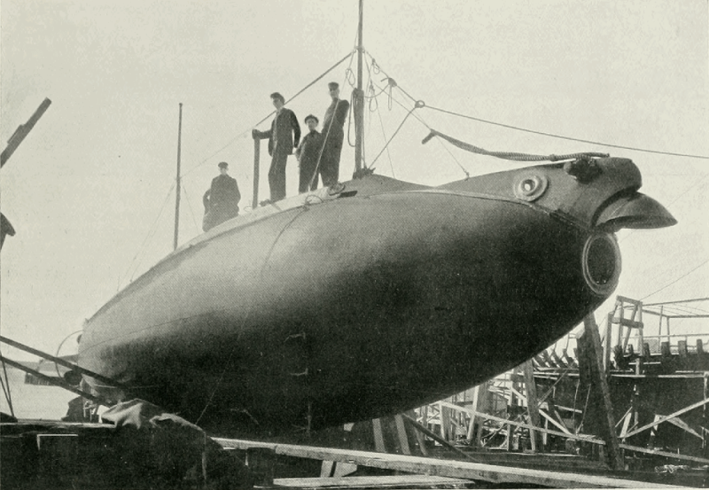 Подводная лодка сом 1905 год