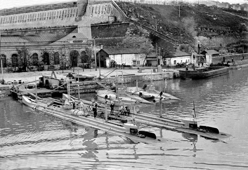 Подводная лодка камбала 1909