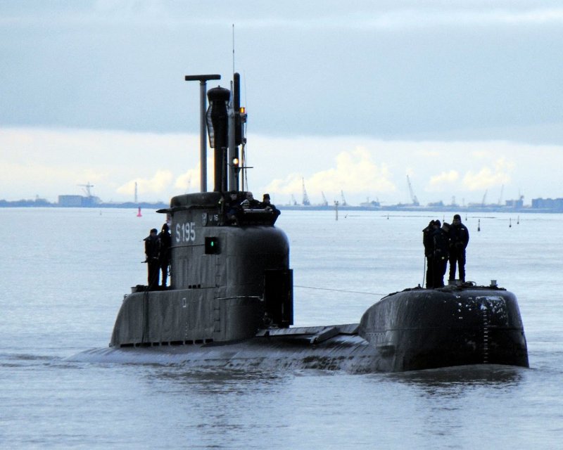 Подлодка Германии Type-206 Submarine