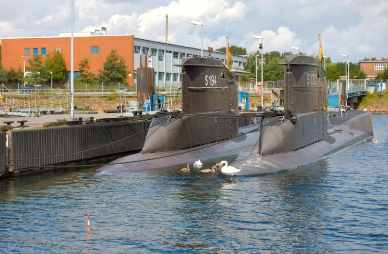 Подлодка Германии Type-206 Submarine