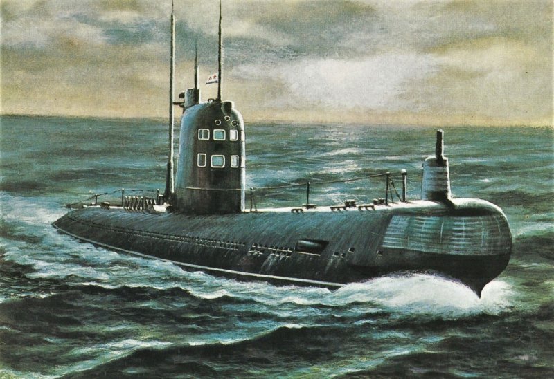 Дизельная подводная лодка 641