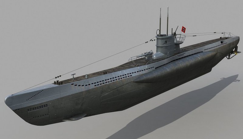 Немецкая подводная лодка u110