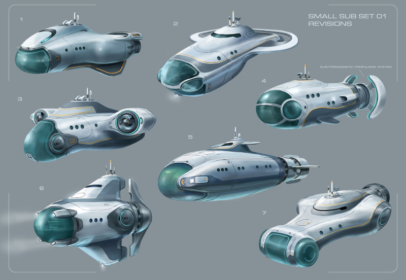 Subnautica субмарина Манта