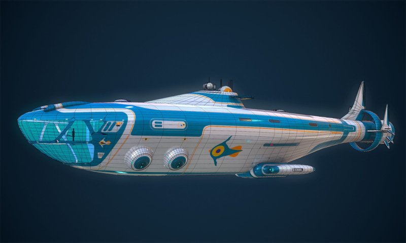Subnautica субмарина акула