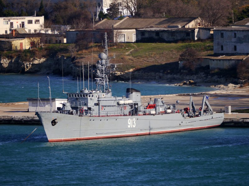 Морской тральщик Ковровец