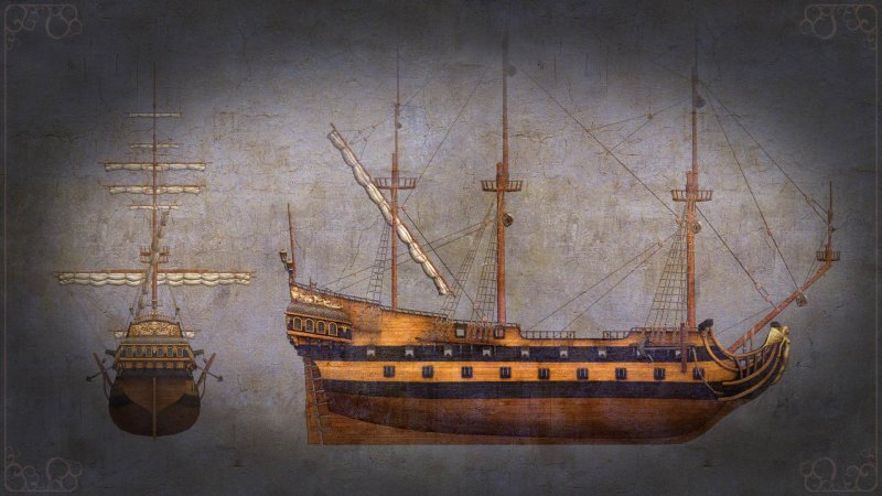 Линейный корабль Лефорт 1835