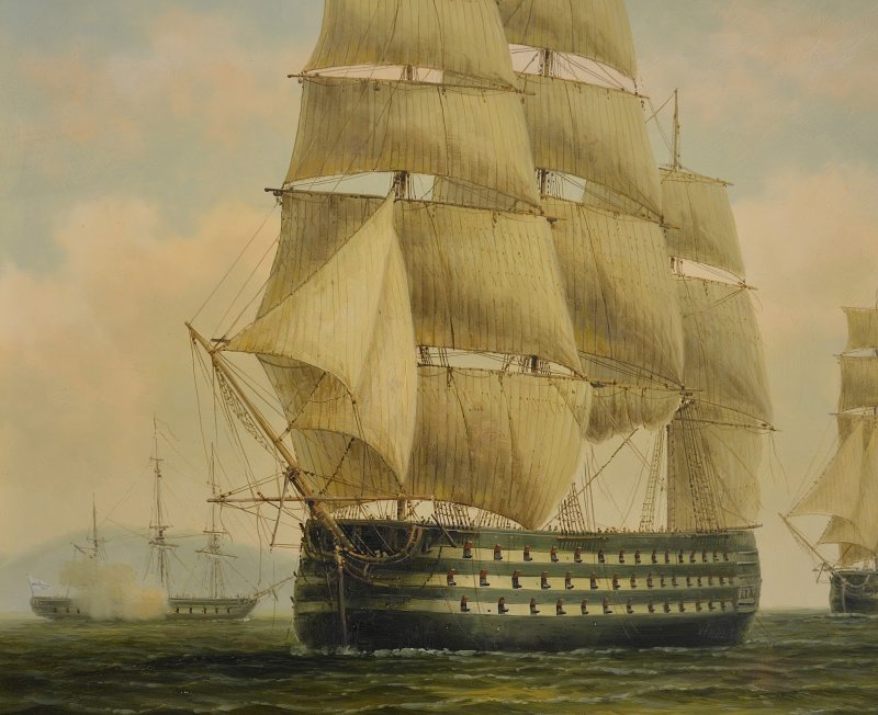Линейный корабль Бретань 1855