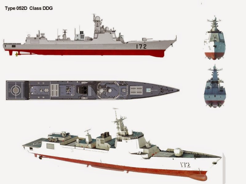 Эсминец пр. 052d ВМС Китая