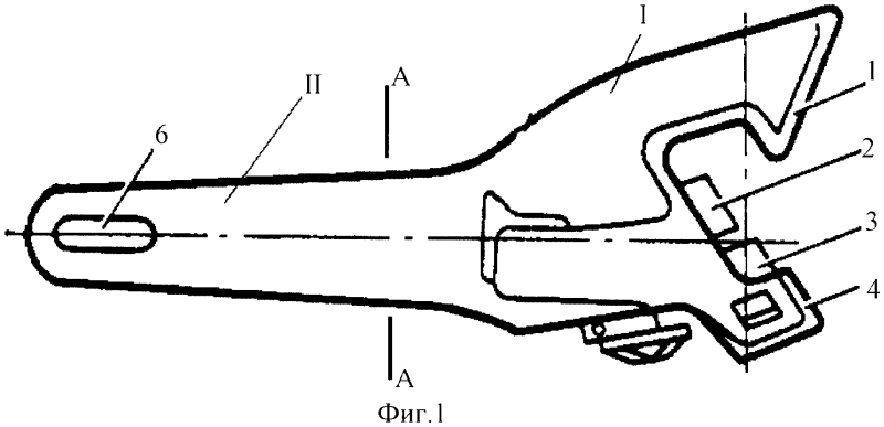 Хвостовик автосцепки са-3