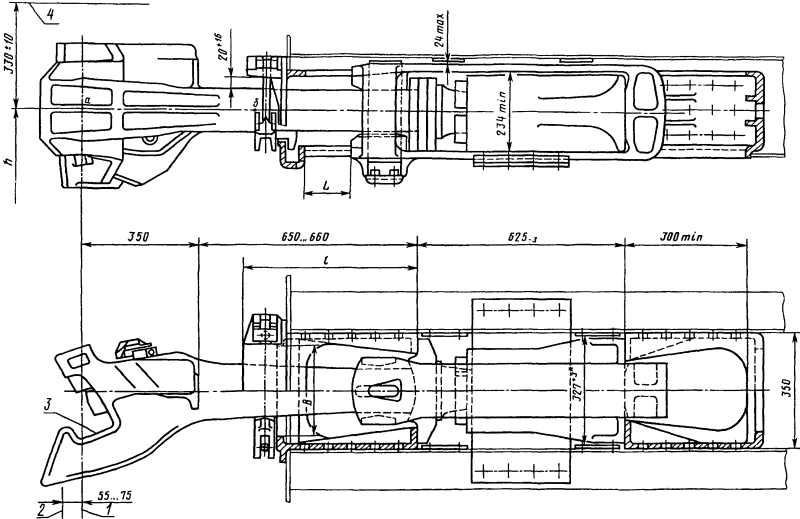 Автосцепка са-3 чертеж