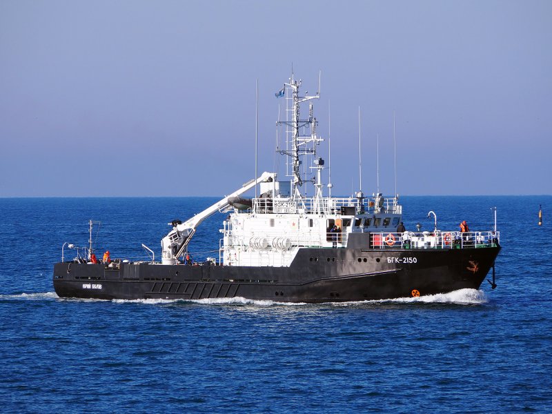 Большой гидрографический катер БГК-2150 Юрий Белов