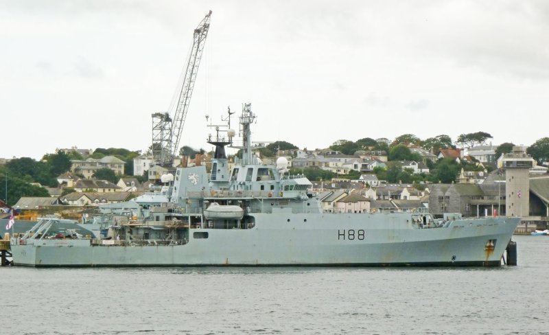 HMS Enterprise h88
