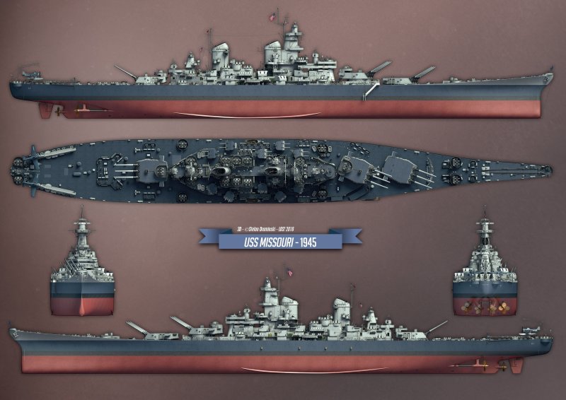 Линкор USS Missouri