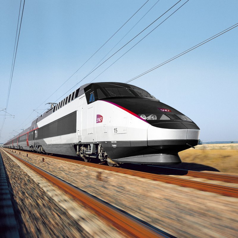 Поезд TGV Франция