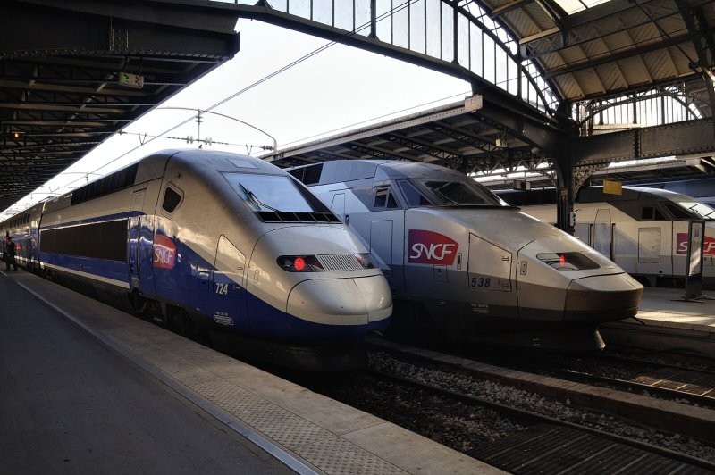 Французские скоростные поезда TGV