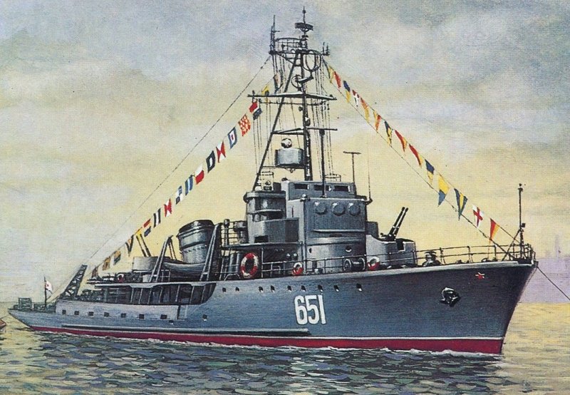 Морские тральщики ВМФ СССР