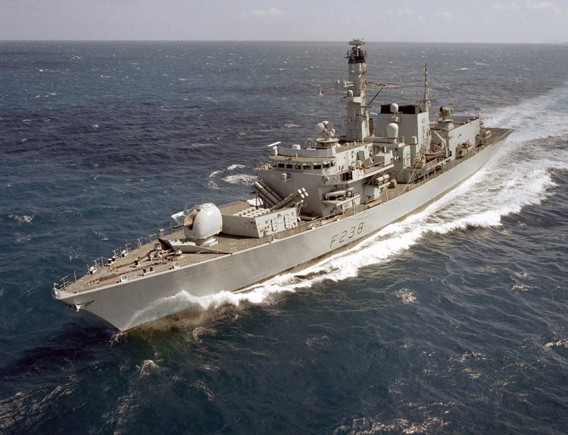 Фрегат HMS Northumberland