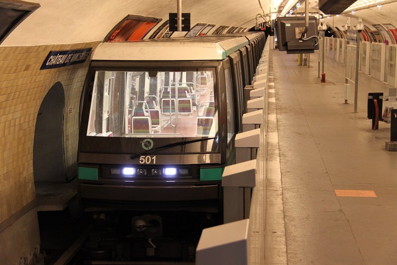 Вагоны метро Парижа