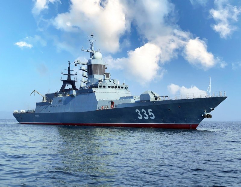 Корвет ТОФ «громкий»