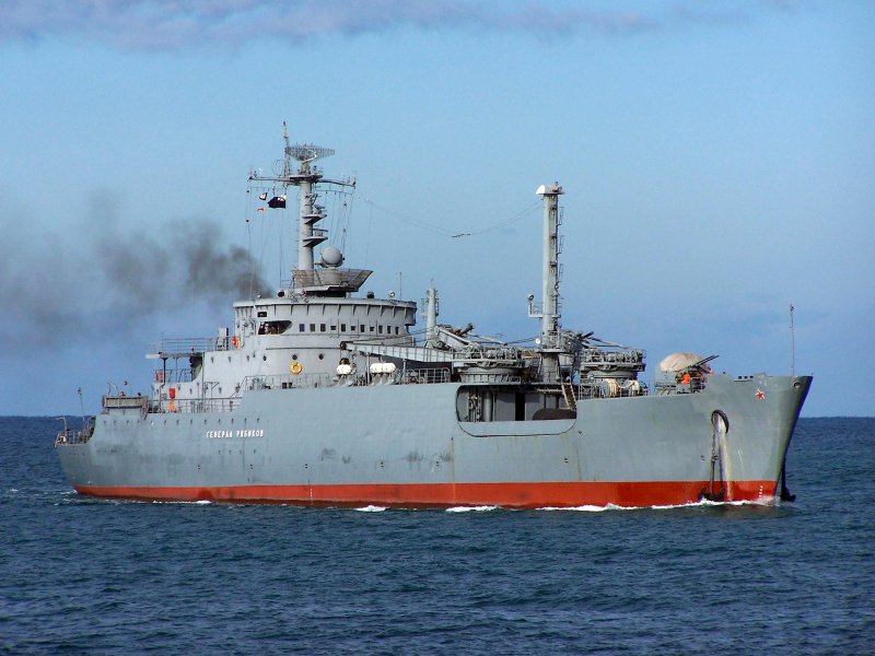 Судно снабжения ВМФ России